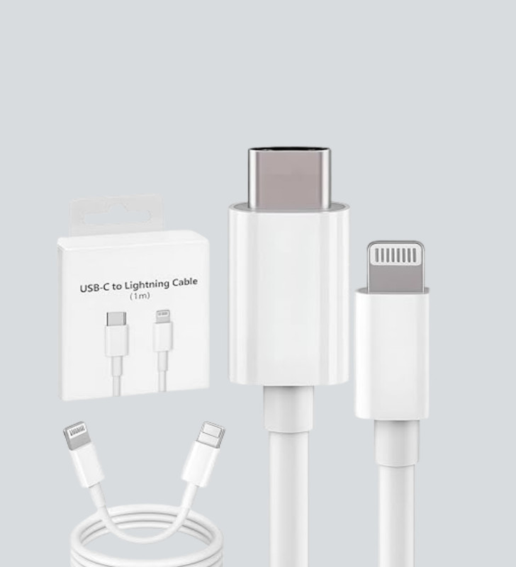 30W Type-C Lightning Hızlı Şarj Kablosu 1.2m iPhone Uyumlu - Lisinya