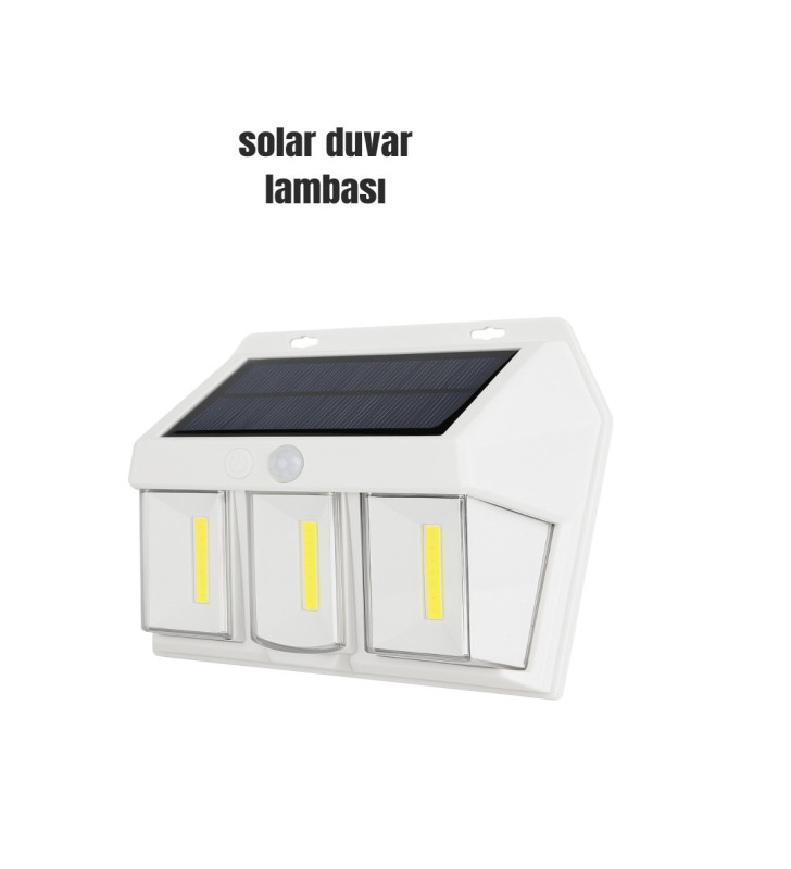 Suya Dayanıklı Solar Duvar Lambası – Akıllı Gece Sensörlü Işık - Lisinya