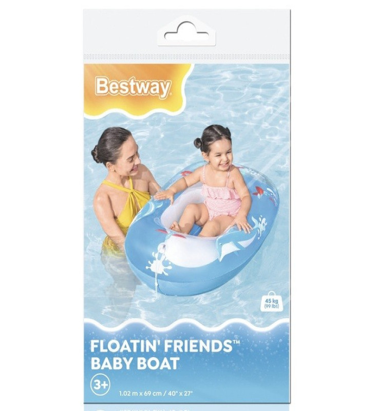 Çocuk Botu Balina Desenli 102x69cm - 34037