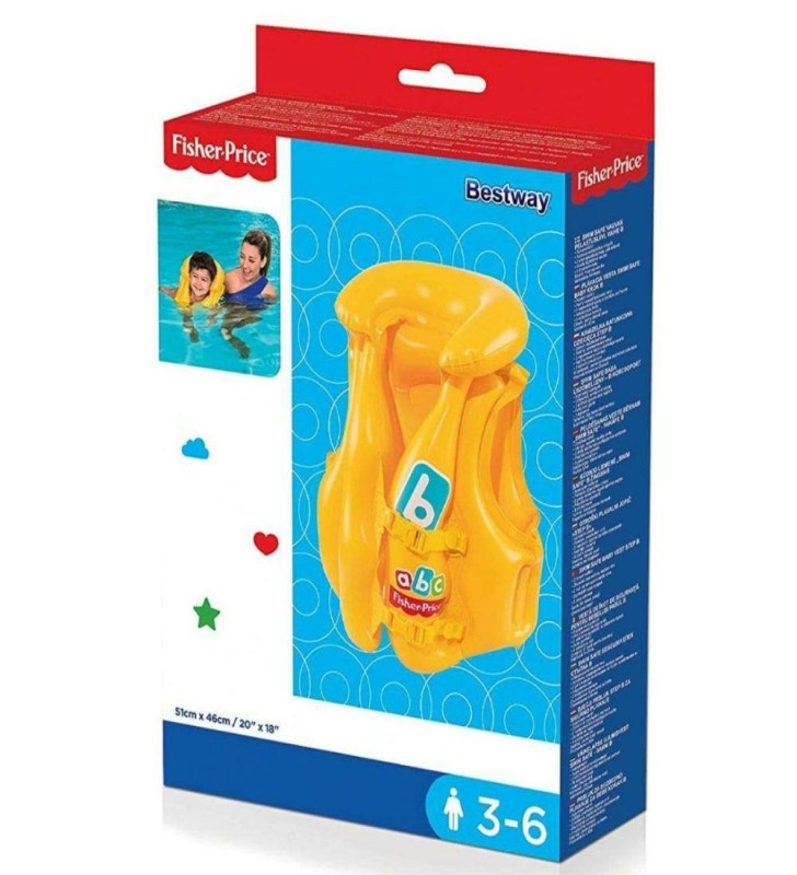 Fisher Price Can Yeleği 51x46 Cm Bestway Yelek - 93515