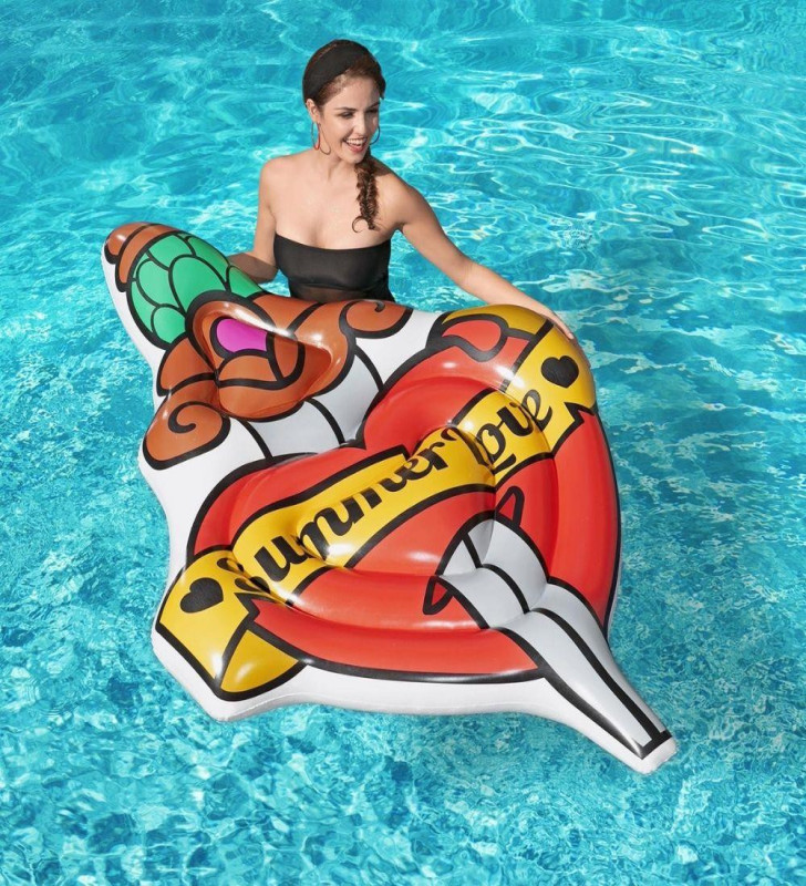 Deniz Yatağı Yaz Aşkı Dövmeli - 43265