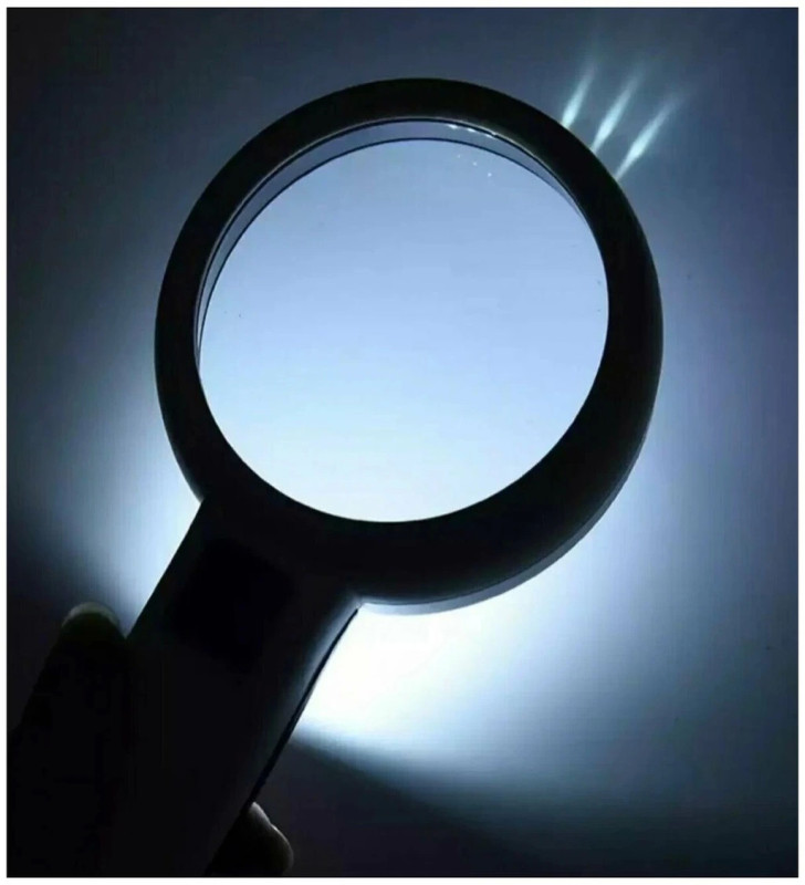 -3ledli 30x110mm & Takı, Okuma,para Kontrol Için led Işıklı Büyüteçdt7666 ( Lisinya )