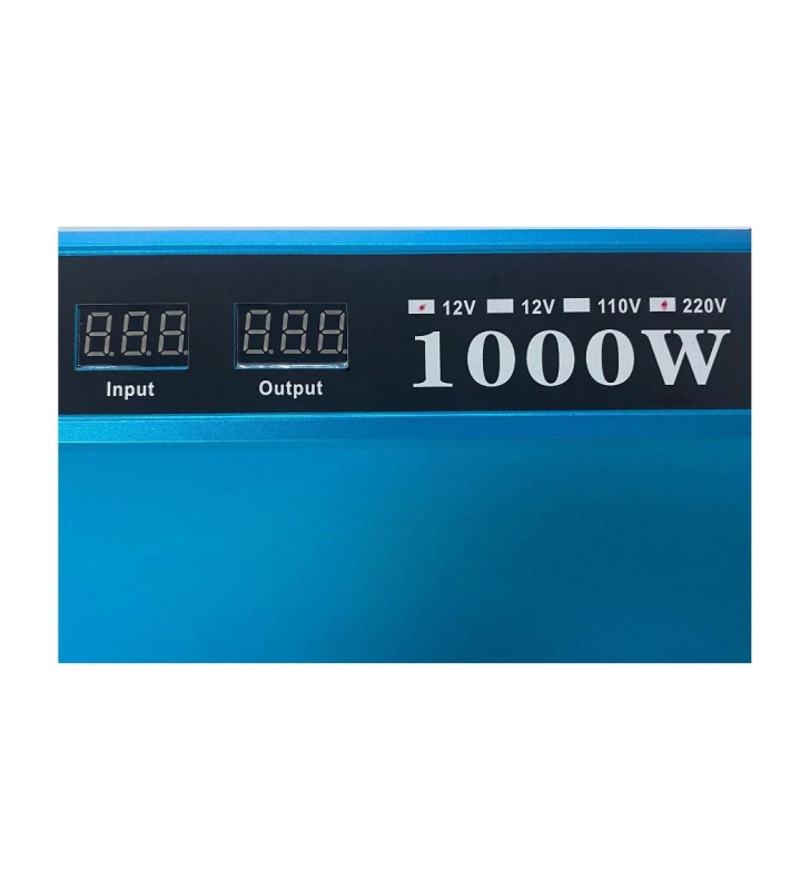 12v 1000w Tam Sinus İnverter (220v Çevirici) - Taşınabilir Güç Kaynağı