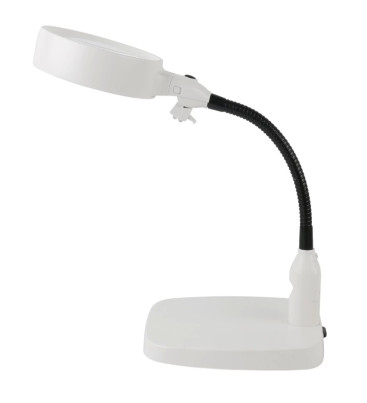 -Masaüstü 10X Led Işıklı Büyüteç Okuma El Sanatları Onarım Büyüteç 7765 ( Lisinya )