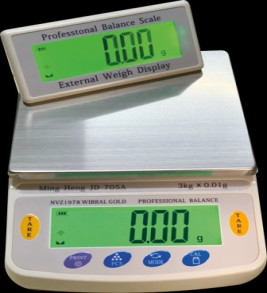 Diamond Dijital Göstergeli Çift Ekran Hassas Terazi Nvz-1978 (3 Kg-0.01)