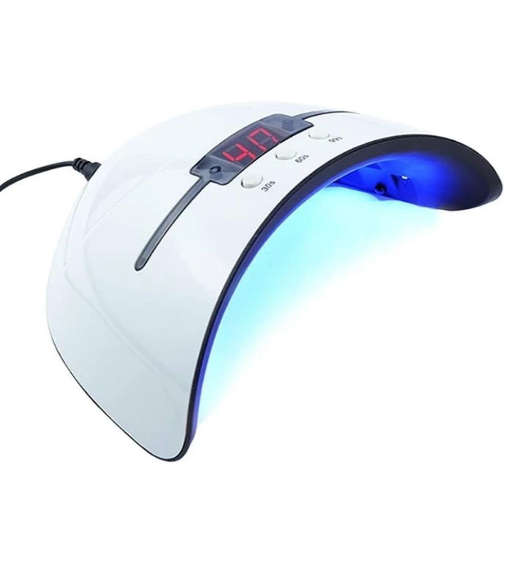 Ledli Profesyonel Taşınabilir Etkili ve Tasarımlı Dijital Göstergeli Oje Kurutucu