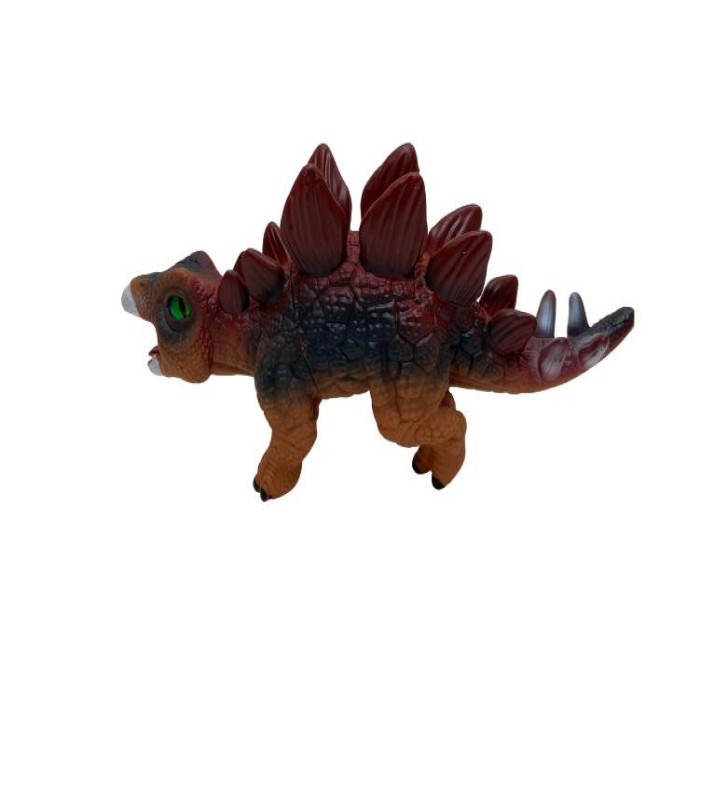 Soft Dinazor Neon Gözlü 24 Cm -LD6206B-Stegosaurus (Lisinya)