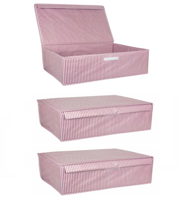 Baza Altı Boy Çok Amaçlı Düzenleyici Kutu Organizer Cırt Cırtlı Hurç 19cm X 40cm X 50cm (10 Adet)