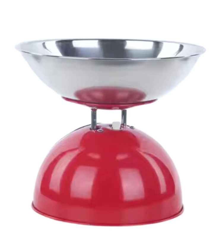 Paslanmaz Çelik 5 kg Kapasiteli Mekanik İnce Ayar Terazi | Hassas ve Dayanıklı Tartım ( Lisinya )