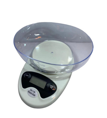 Hazneli Mutfak Terazisi SH-136 - 5 Kg Hassas Dijital Tartı ( Lisinya )