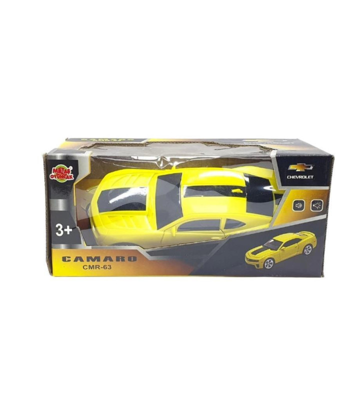 Çarp Dön Işıklı Sesli Camaro SARI - CMR-063 (Lisinya)