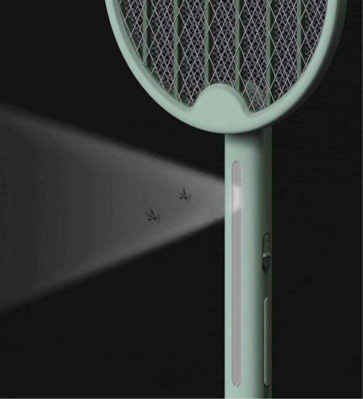 Tenis Raketi Tipi Masaüstü Olabilen Gece Lambalı Sinek Kovucu,öldürücü Raket ( Lisinya )