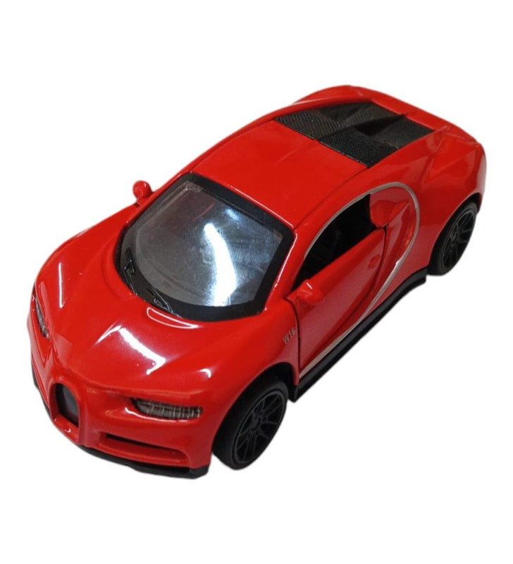 Çek Bırak Metal Araba - 4311F - Kırmızı (Lisinya)