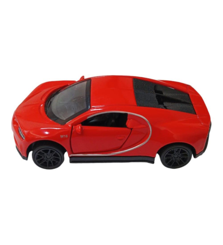 Çek Bırak Metal Araba - 4311F - Kırmızı (Lisinya)
