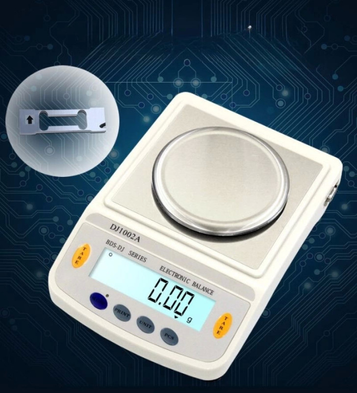 DJ602A Kefeli Hassas Terazi 3000 g Kapasiteli, 0.01 g Hassasiyetle Profesyonel Ölçüm ( Lisinya )