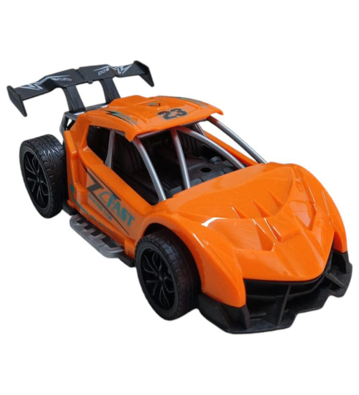 Sürtmeli Yarış Arabası - Turuncu (Lisinya)