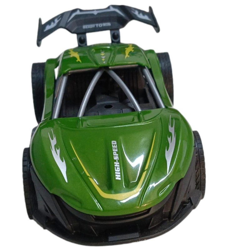 Sürtmeli Yarış Arabası - Yeşil (Lisinya)