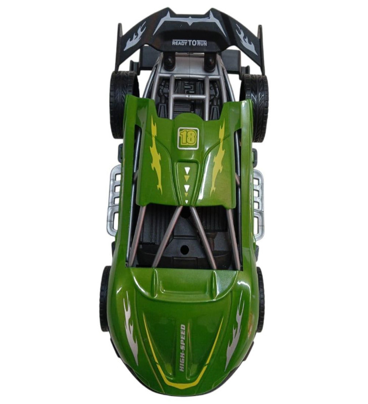 Sürtmeli Yarış Arabası - Yeşil (Lisinya)