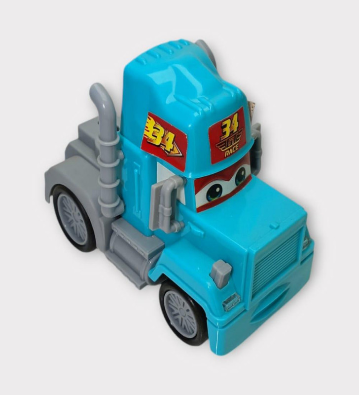 Sürtmeli Oyuncak Tır - Mavi (Lisinya)