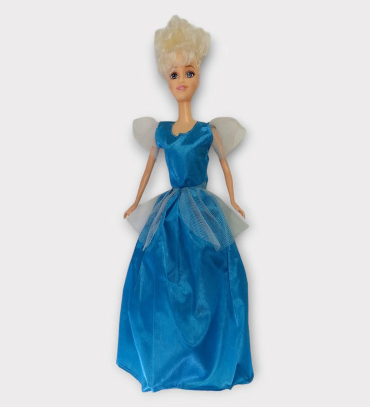 Prenses Bebekler - Mavi Elbise (Lisinya)