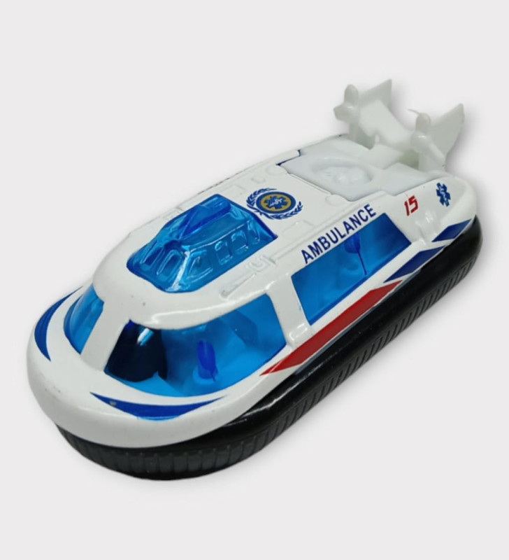 Küçük Metal Sağlık Hizmetleri Araçları 7 Cm - Bot (Lisinya)