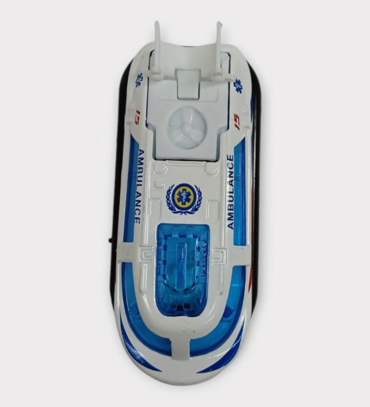 Küçük Metal Sağlık Hizmetleri Araçları 7 Cm - Bot (Lisinya)