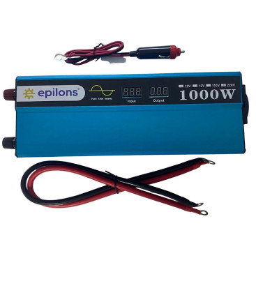 Lisinya 12v 1000w Tam Sinus İnverter 220v Çevirici Taşınabilir Güç Kaynağı ( Lisinya )