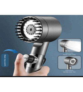 Yeni Nesil Masajlı Turbolu Çok Fonksiyonlu Filtreli Duş Başlığı ( Lisinya )