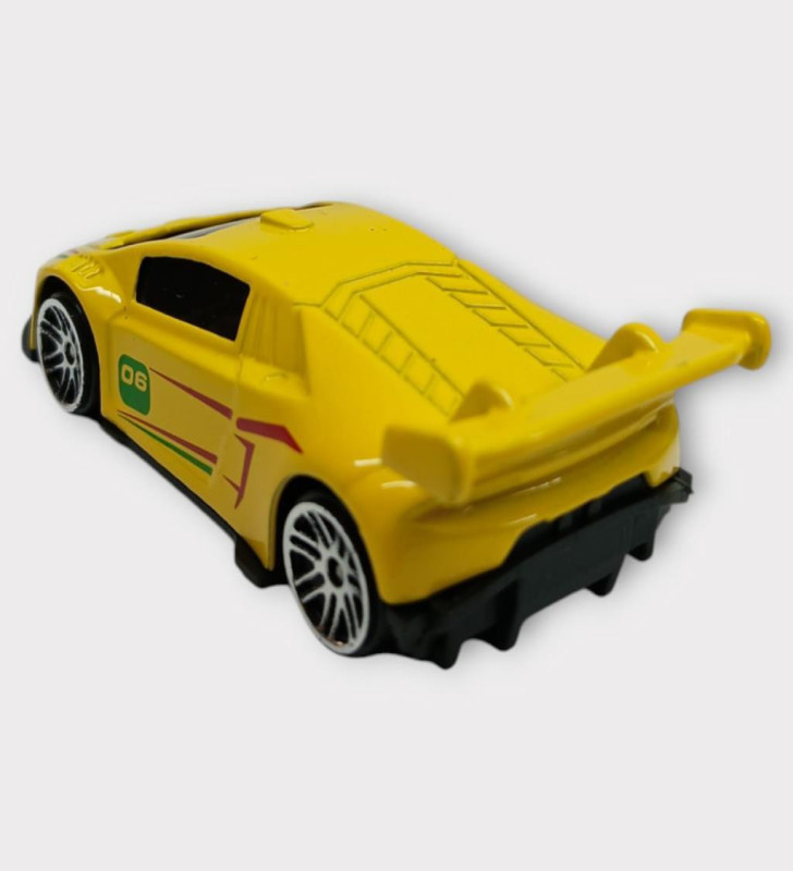 Metal Mini Arabalar 8 cm - Sarı - 1 (Lisinya)