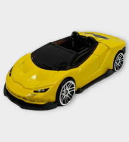 Metal Mini Arabalar 8 cm - Sarı - 2 (Lisinya)