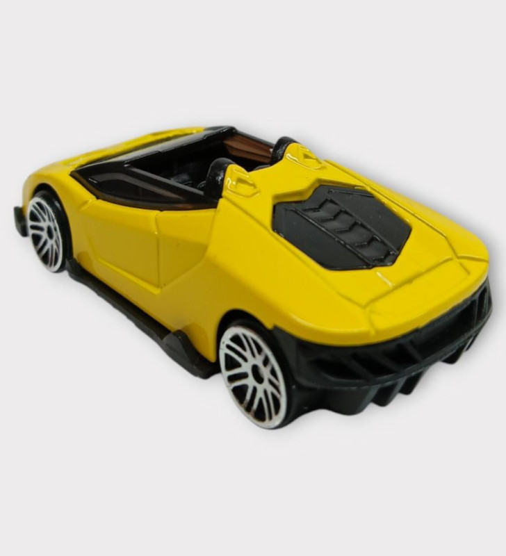 Metal Mini Arabalar 8 cm - Sarı - 2 (Lisinya)