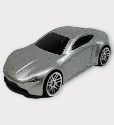 Metal Mini Arabalar 8 cm - Gri - 1 (Lisinya)