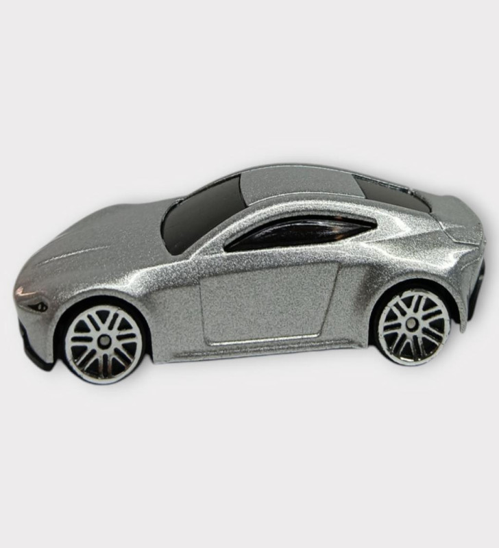 Metal Mini Arabalar 8 cm - Gri - 1 (Lisinya)