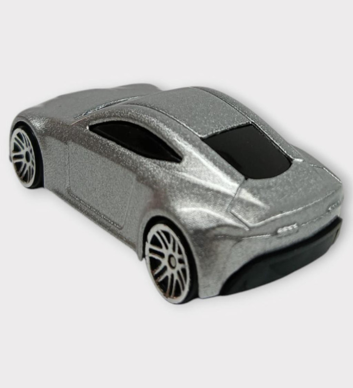 Metal Mini Arabalar 8 cm - Gri - 1 (Lisinya)