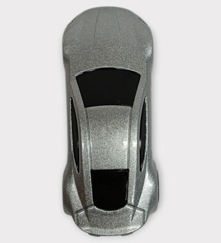 Metal Mini Arabalar 8 cm - Gri - 1 (Lisinya)
