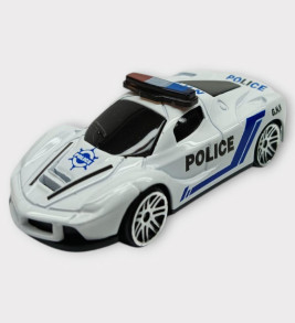 Metal Mini Polis Arabası 8 cm - Polis - 7 (Lisinya)