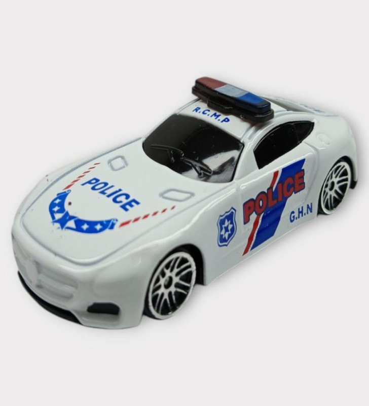 Metal Mini Polis Arabası 8 cm - Polis - 8 (Lisinya)