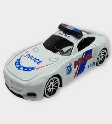 Metal Mini Polis Arabası 8 cm - Polis - 8 (Lisinya)