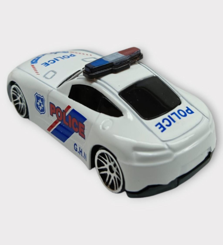 Metal Mini Polis Arabası 8 cm - Polis - 8 (Lisinya)