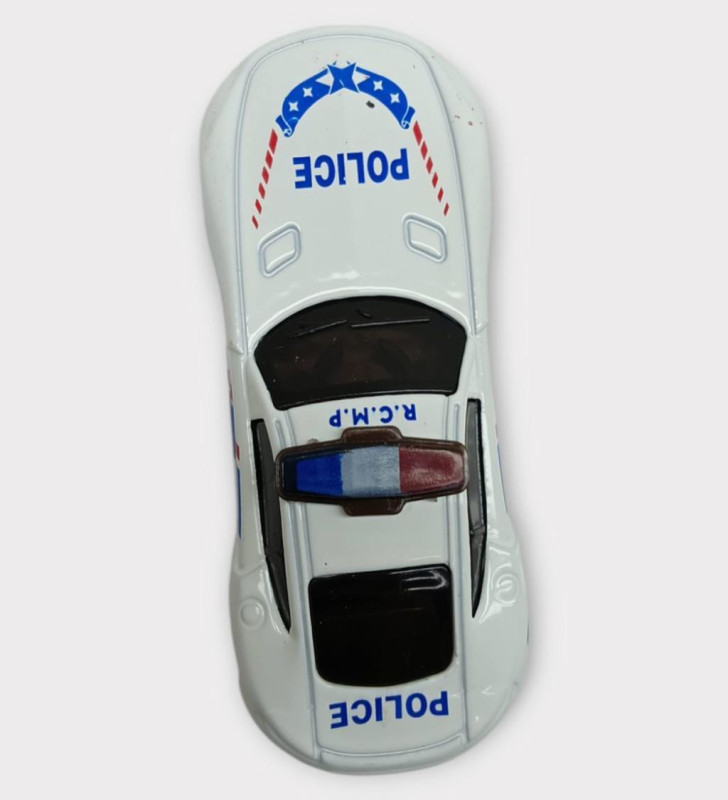 Metal Mini Polis Arabası 8 cm - Polis - 8 (Lisinya)