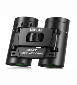 100x22 Cepte Taşımalı Kauçuk Kaplama Profesyonel Mini Dürbün-3000m/30000m ( Lisinya )