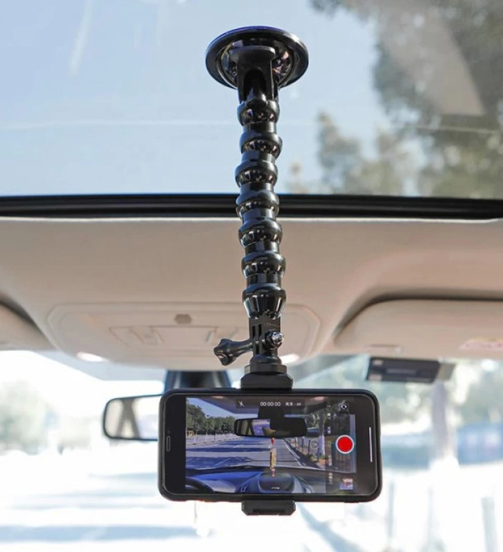 Pratik Akrobat Vantuzlu Teleskobik Telefon Tutucu ( Lisinya )