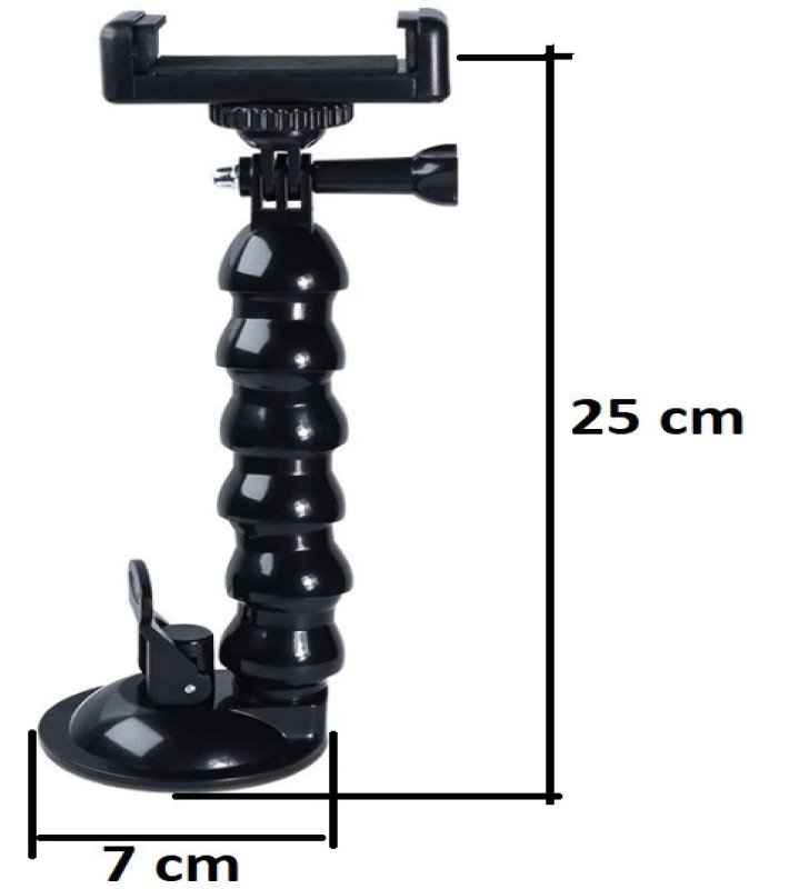 Pratik Akrobat Vantuzlu Teleskobik Telefon Tutucu ( Lisinya )