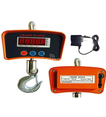 500 kg Dijital Askılı Çengel Baskül Terazi - Yüksek Kapasiteli Hassas Tartım ( Lisinya )