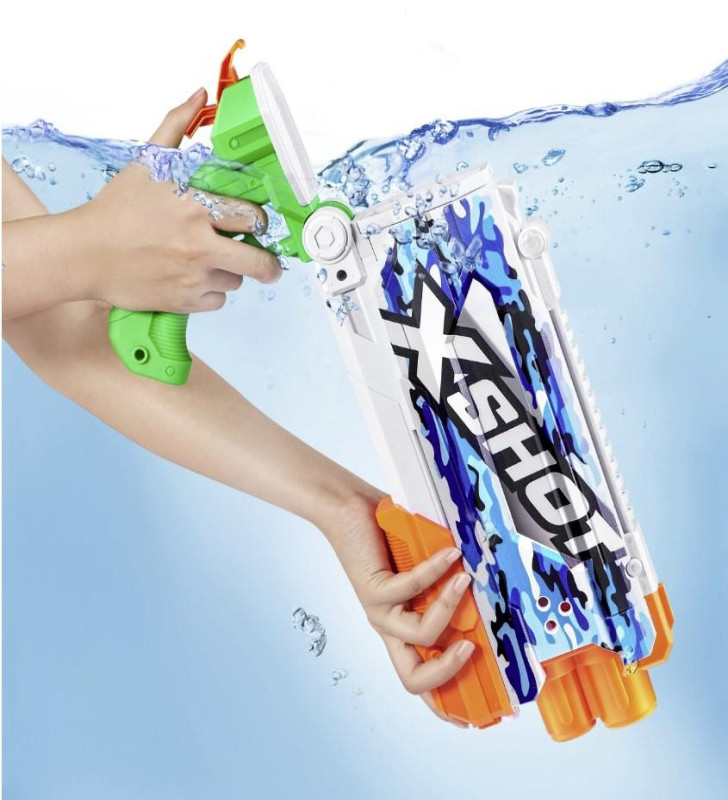 X-SHOT Su Tabancası - Hızlı Doldurma Fonksiyonlu - Mavi (Lisinya)