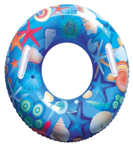 Deniz Altı Desenli Simit 90 Cm - 1809017 (Lisinya)