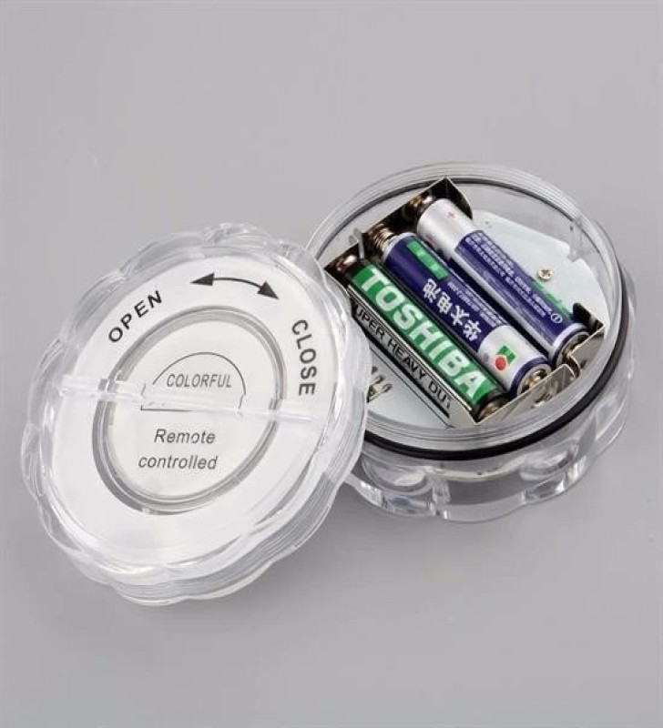 Su Geçirmez Kumandalı Renk Değiştiren Rgb Su Altı Led Lamba Spot ( Lisinya )