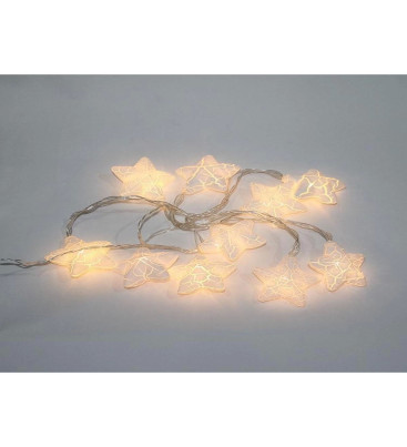 Zarif Yıldızlı Sıralı Led Işık Dekoratif Lamba Hediyelik ( Lisinya )