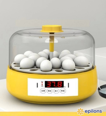 Mini Otomatik Ev Tipi Kuluçka: Papağan Bıldırcın Kuluçka Makinesi 18li Yumurtalı MX-18 ( Lisinya )