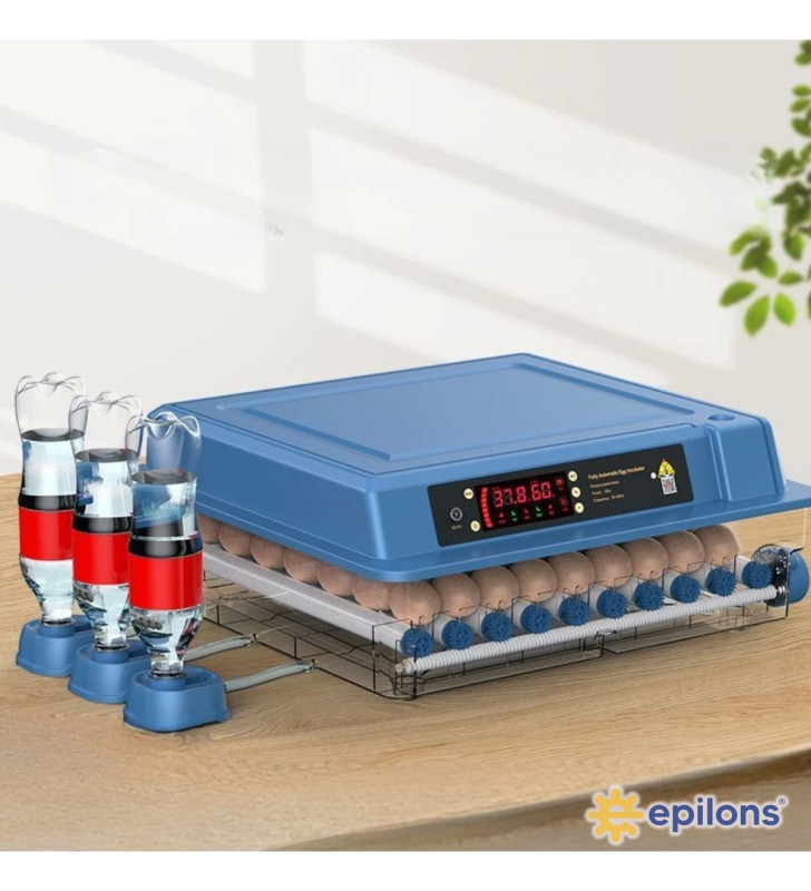 60 Yumurta Kapasiteli Tam Otomatik Kuluçka Makinesi - Civciv, Kaz, Hindi ve Ördek Yetiştiriciliği Epo-W60 ( Lisinya )